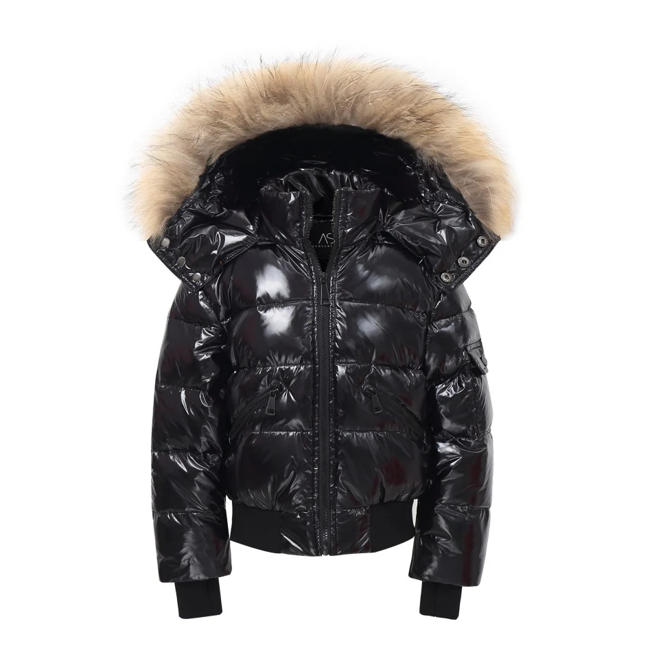 Down Bomber Jacket - Image 3