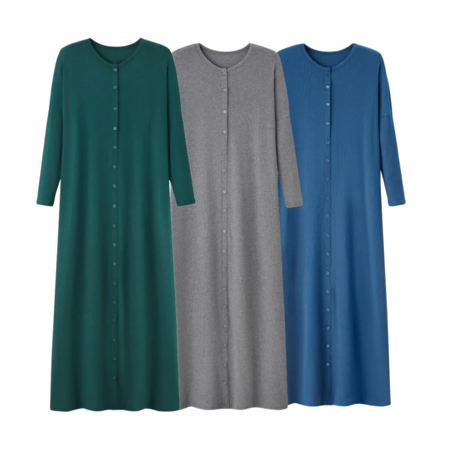 Green Ribbed Dolman Maxi - Image 8