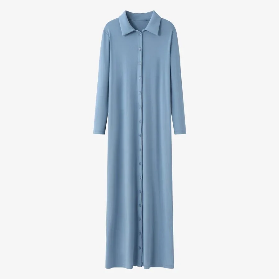Maxi Ribbed Dress - Image 12