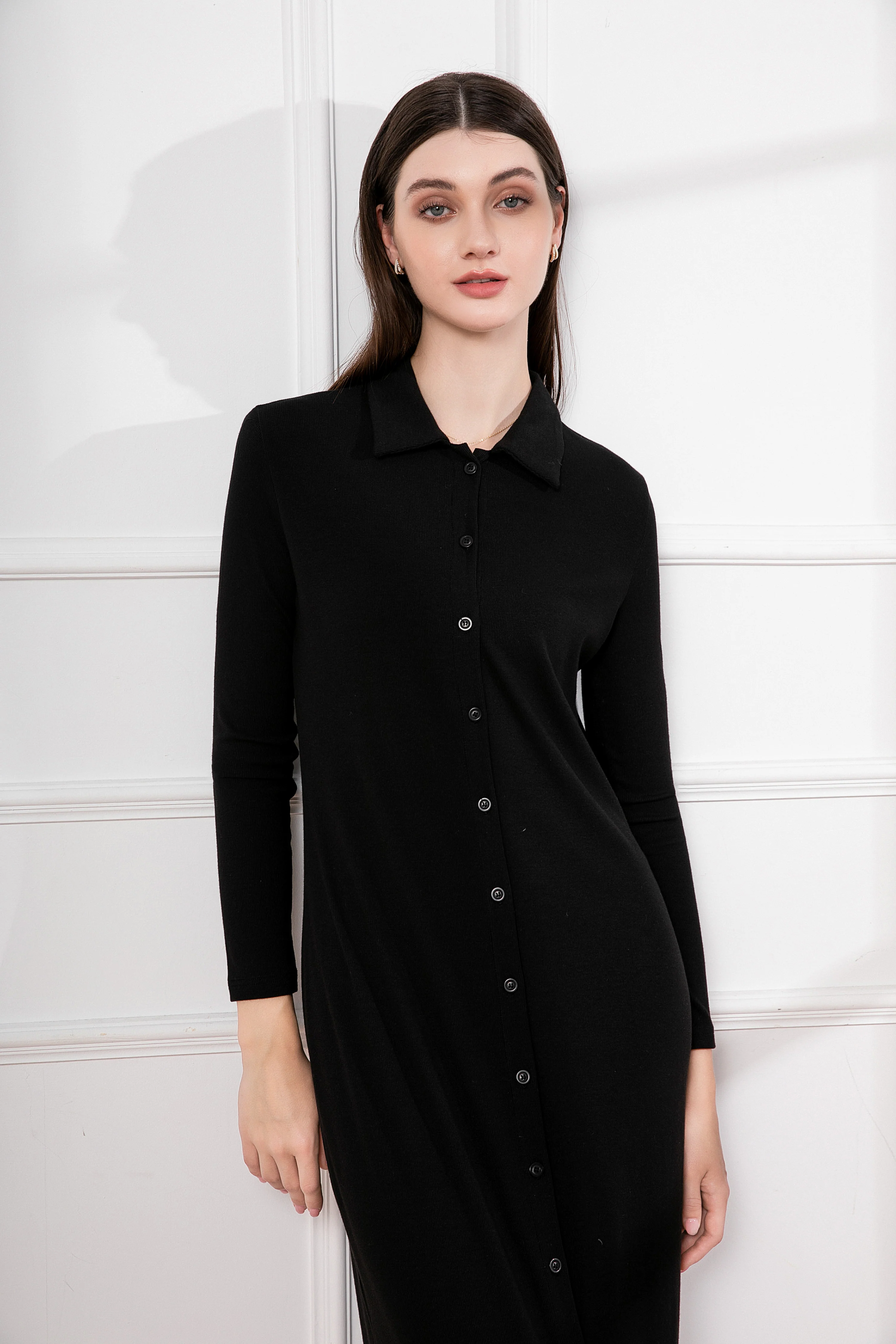 Maxi Ribbed Dress - Image 8
