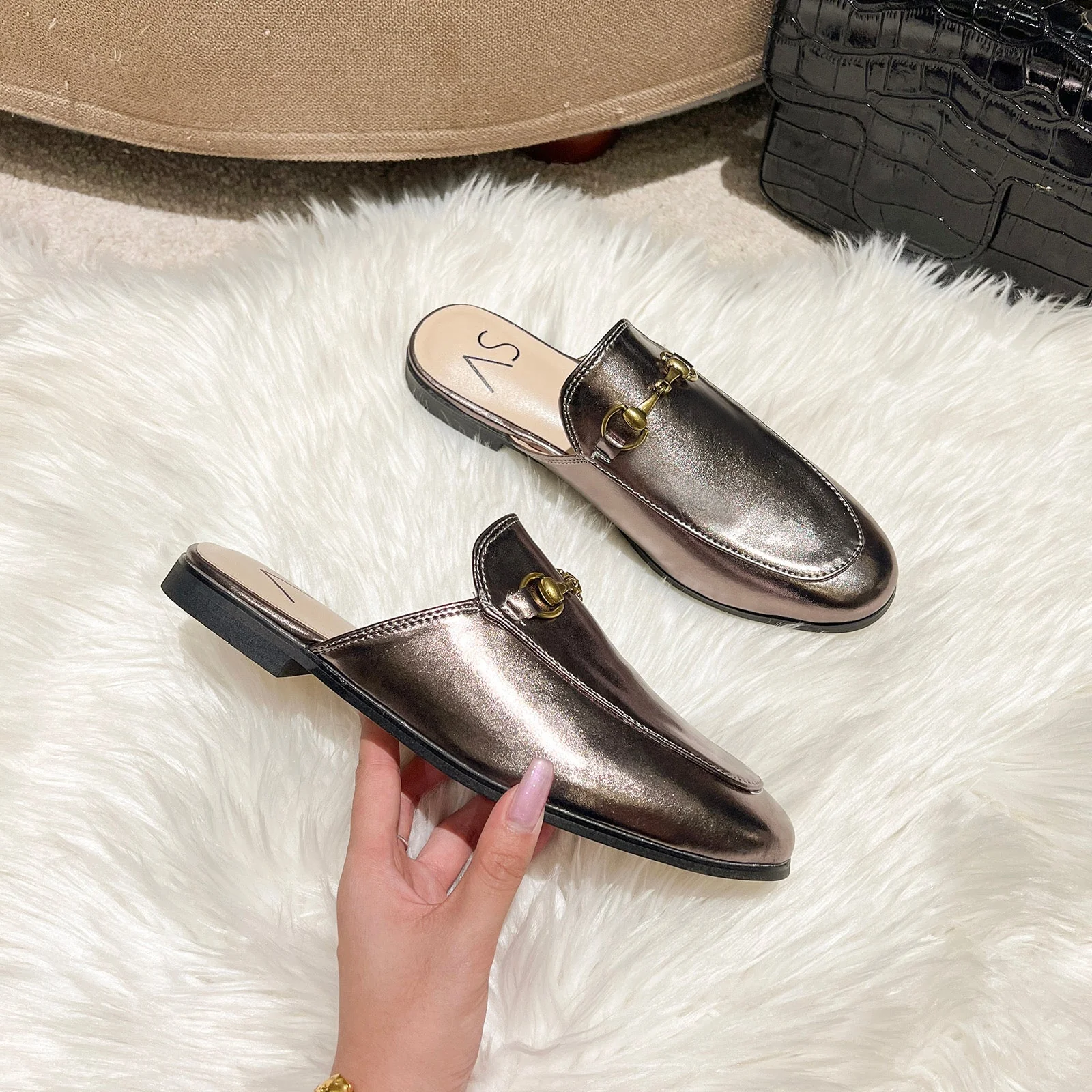 Metallic Mules - Image 2