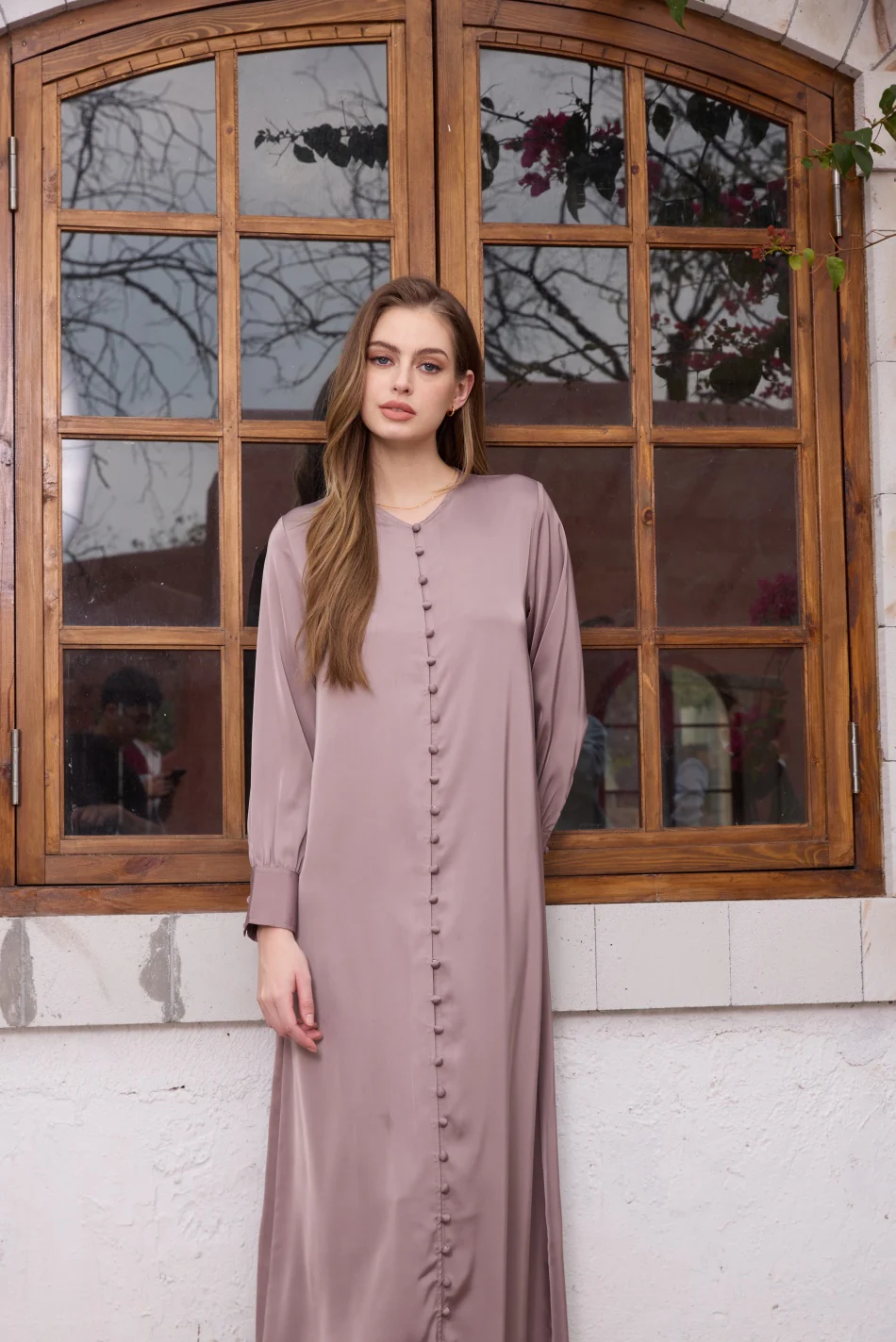 The Eloise Dress Green - Image 4